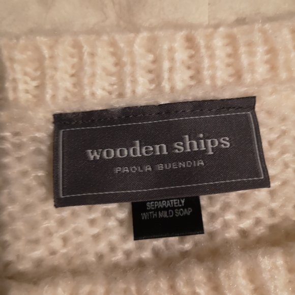 Wooden ships wool/mohair/acrylic oversized sweater, beautiful blush colour, xs - Picture 2 of 4